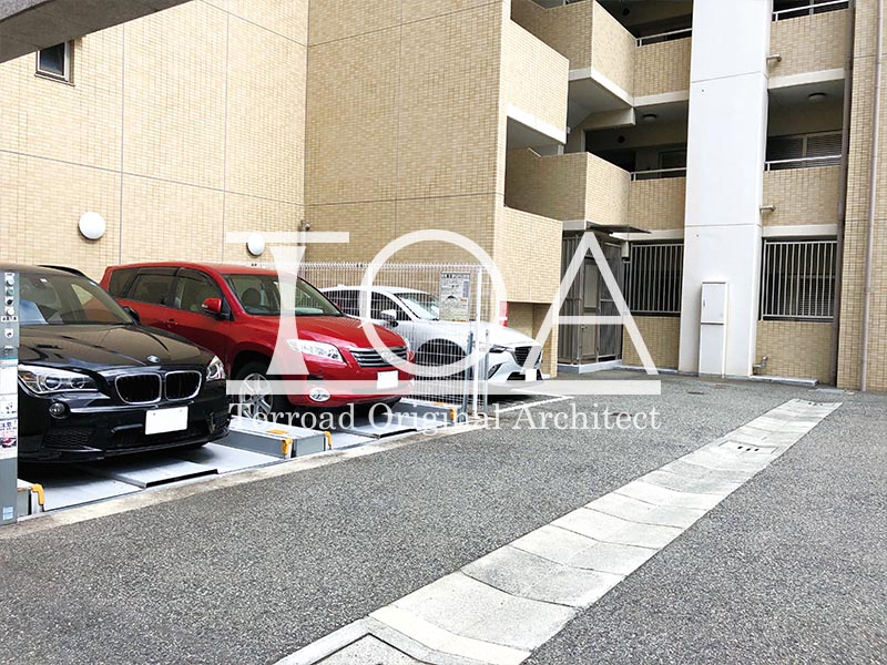 ジークレフ神戸山の手上筒井館の機械式駐車場