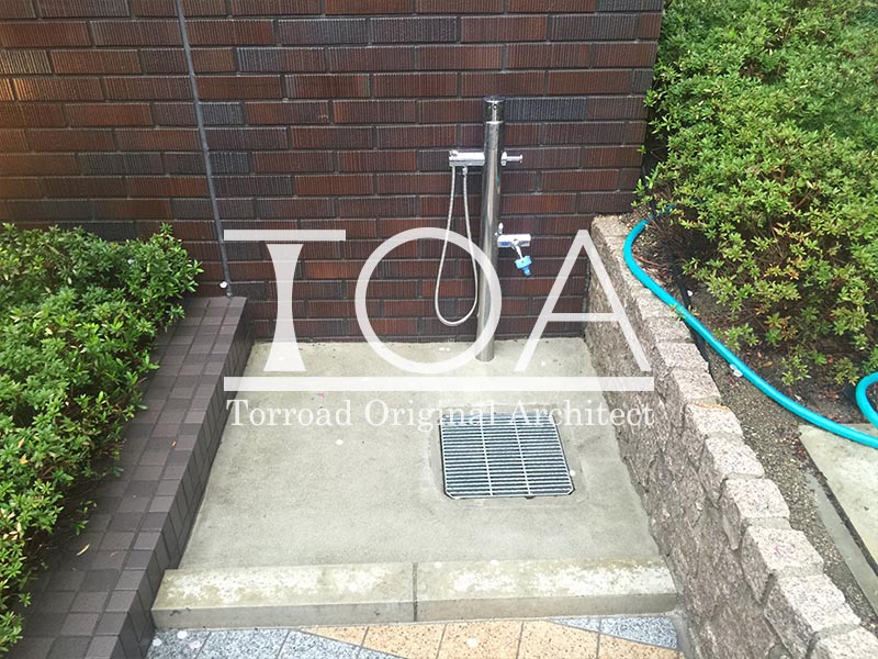 アトラス神戸中山手通のペット専用共用シャワー