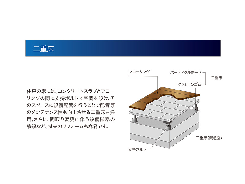 クレヴィアタワー神戸ハーバーランドの設備仕様 Toanetライブラリ